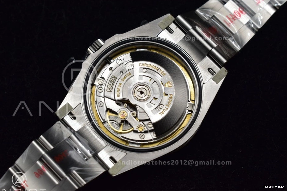 Dial VR SS Best 904L 1:1 Clean Steel Black Stretchable Edition Bracelet on Air-King 126900 500 0417